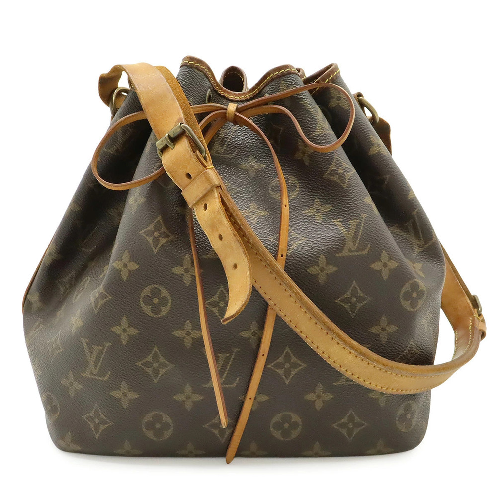 LOUIS VUITTON Monogram Noe Shoulder Bag Hobo Drawstring